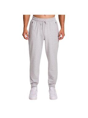 Champion Men's S Gray Jogger Sweatpants Cotton Blend Athletic d1867